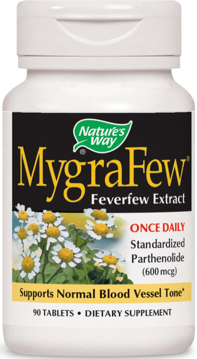 MygraFew Feverfew Extract 90 Tablets
