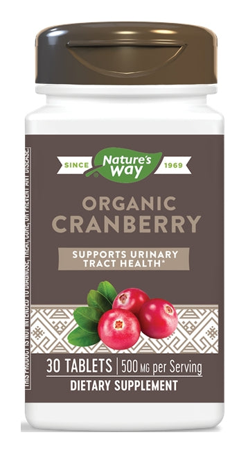 Organic Cranberry 30 Tablets