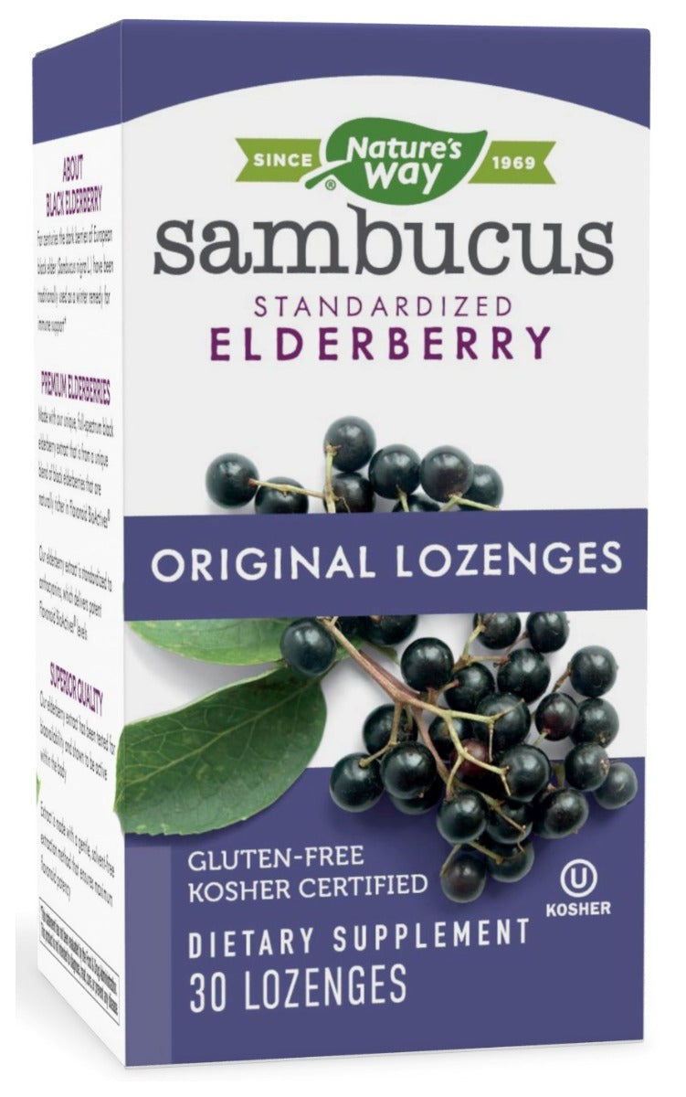 Original Sambucus Standardized Elderberry 30 Lozenges