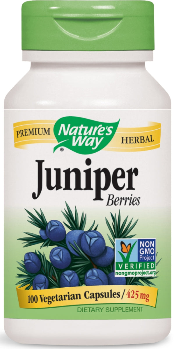 Juniper Berries 425 mg 100 Vegetarian Capsules