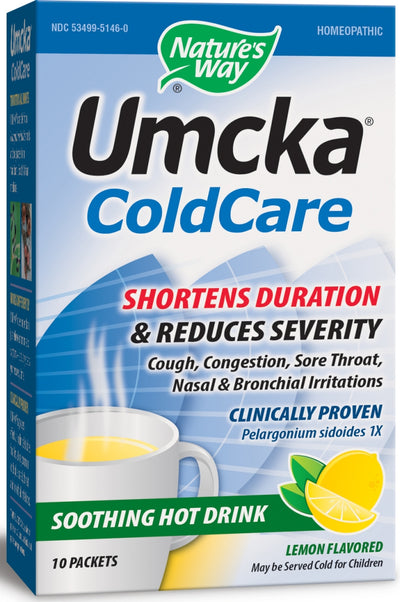 Umcka ColdCare Soothing Hot Drink Lemon Flavor 10 Packets