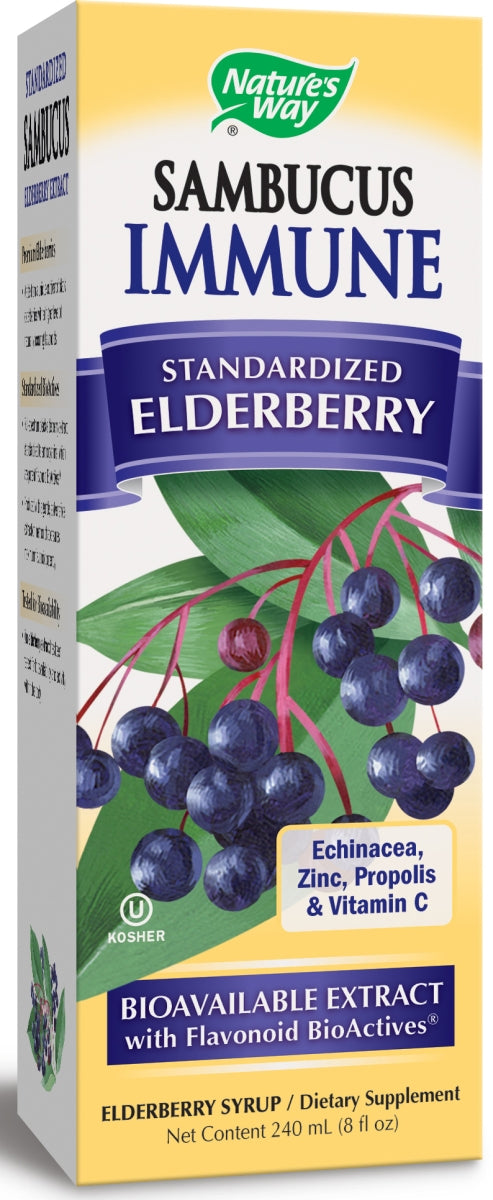 Sambucus Immune Elderberry Syrup 240 ml (8 fl oz)