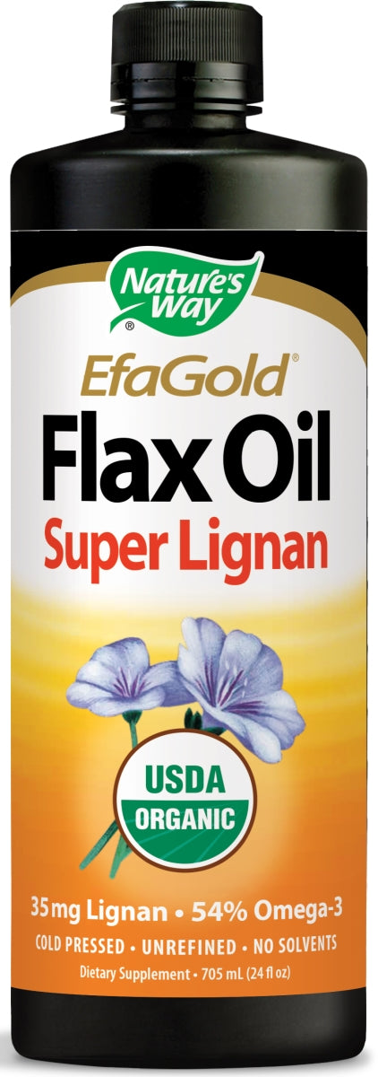 EfaGold Flax Oil Super Lignan 24 fl oz (705 ml)