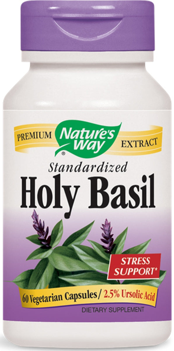 Holy Basil Standardized 60 Vegetarian Capsules