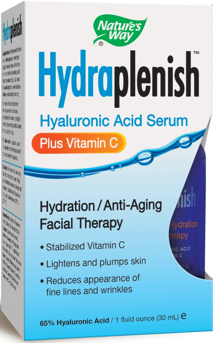 Hydraplenish Hyaluronic Acid Serum Plus Vitamin C 1 fl oz (30 ml)