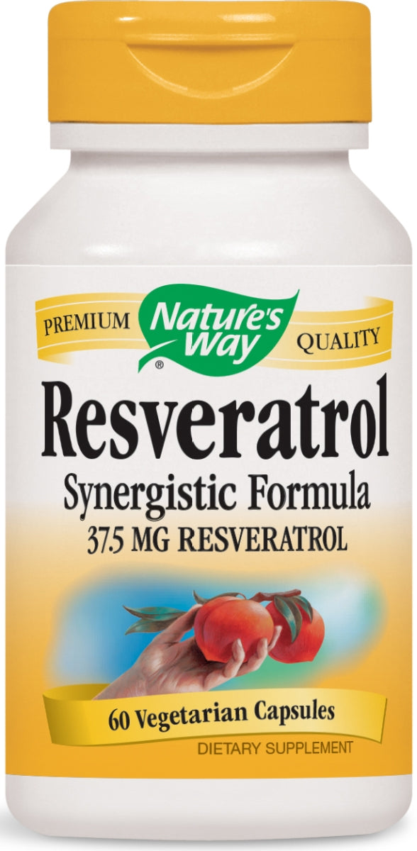 Resveratrol Synergistic Formula 60 Vegetarian Capsules