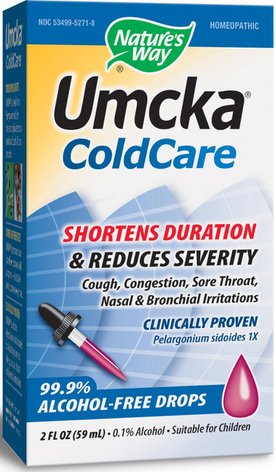 Umcka ColdCare Alcohol-Free Drops 2 fl oz (60 ml)