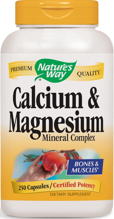 Calcium & Magnesium Mineral Complex 250 Capsules