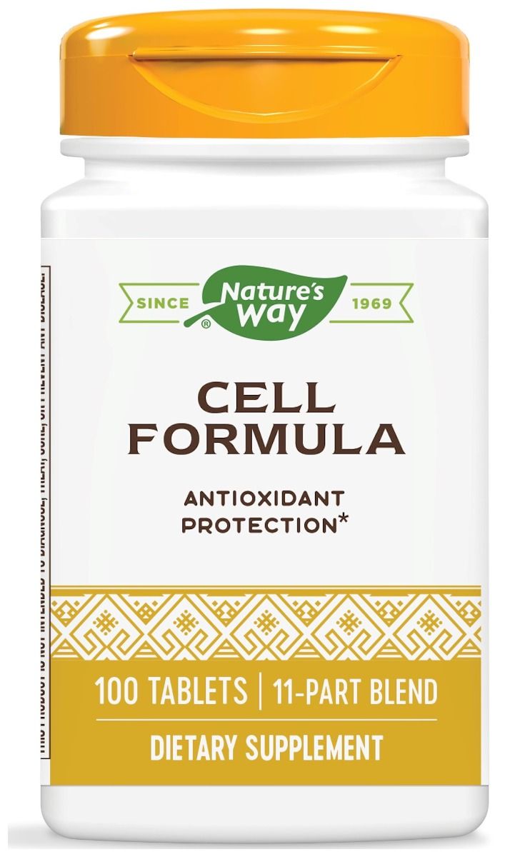 Cell Formula with Antioxidants 100 Tablets by Nature&