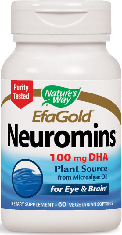 EfaGold Neuromins DHA 100 mg 60 Vegetarian Softgels