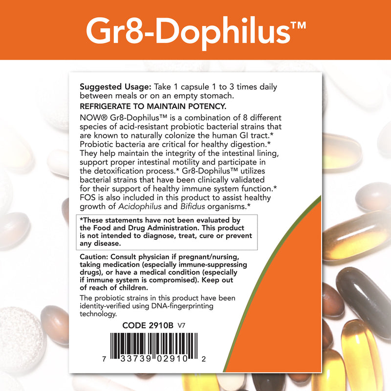 Gr8-Dophilus 120 Veg Capsules