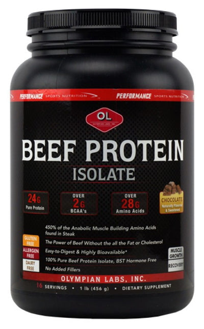 Beef Protein Isolate Chocolate 1 lb (456 g)