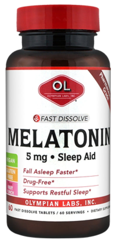 Melatonin Fast Dissolve 5 mg 60 Tablets
