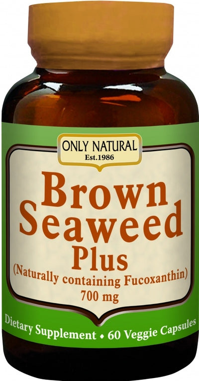 Brown Seaweed Plus (Naturally containing Fucoxanthin) 700 mg 60 Veggie Capsules
