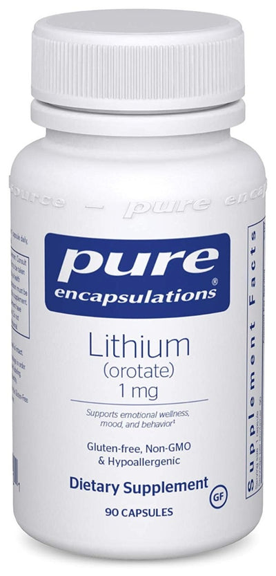 Lithium (Orotate) 1 mg 90 Caps
