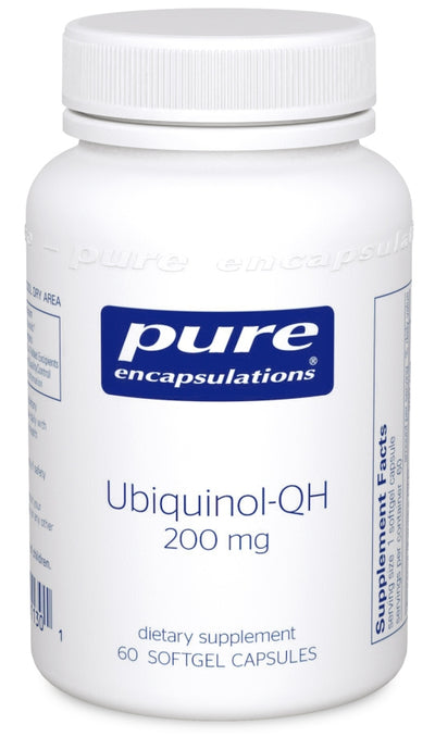 Ubiquinol-QH 200 mg 60 Softgel Capsules
