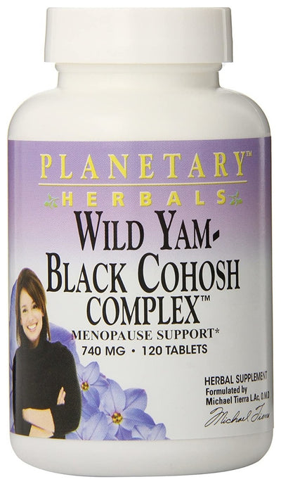 Wild Yam-Black Cohosh Complex 740 mg 120 Tablets