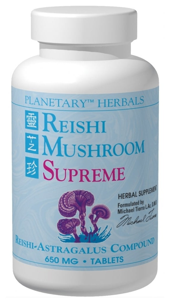 Reishi Mushroom Supreme 650 mg 200 Tablets