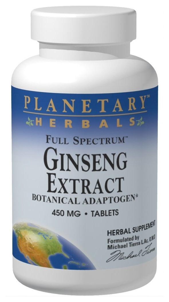 Full Spectrum Ginseng Extract 450 mg 90 Tablets