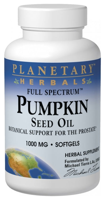 Full Spectrum Pumpkin Seed Oil 1000 mg 90 Softgels
