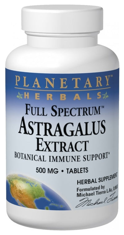 Full Spectrum Astragalus Extract 500 mg 120 Tablets
