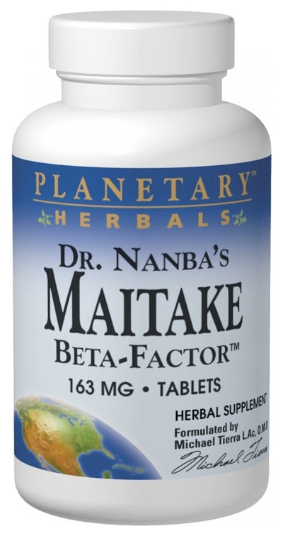 Dr. Nanba's Maitake Beta-Factor 163 mg 120 Tablets