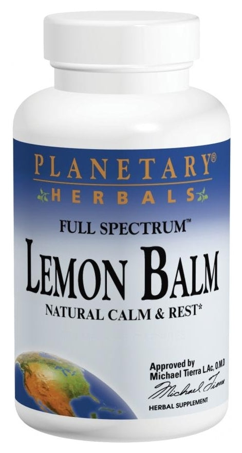 Full Spectrum Lemon Balm 120 Capsules