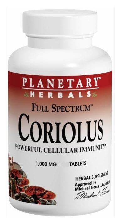 Full Spectrum Coriolus 1,000 mg 60 Tablets