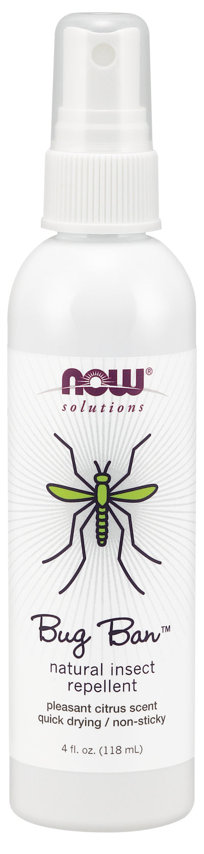 Now Solutions - Bug Ban Spray 4 fl oz (118 ml)