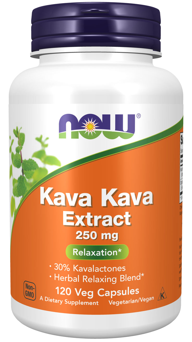 Kava Kava Extract 250 mg 120 Veg Capsules