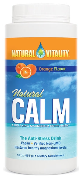Natural Calm Orange Flavor 16 oz