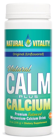 Natural Calm Plus Calcium Original (Unflavored) 8 oz