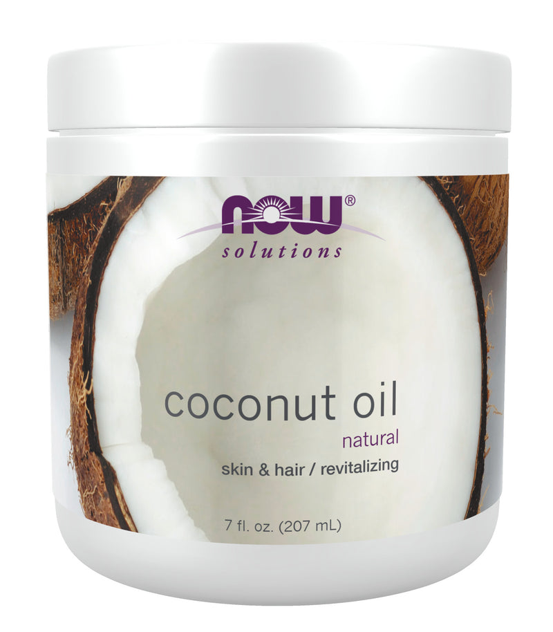 Now Solutions - Coconut Oil 7 fl oz (207 ml)