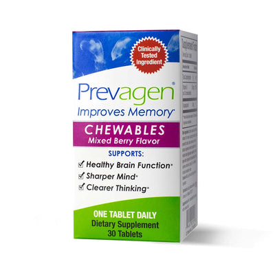 Prevagen Chewables Mixed Berry Flavor 30 Tablets