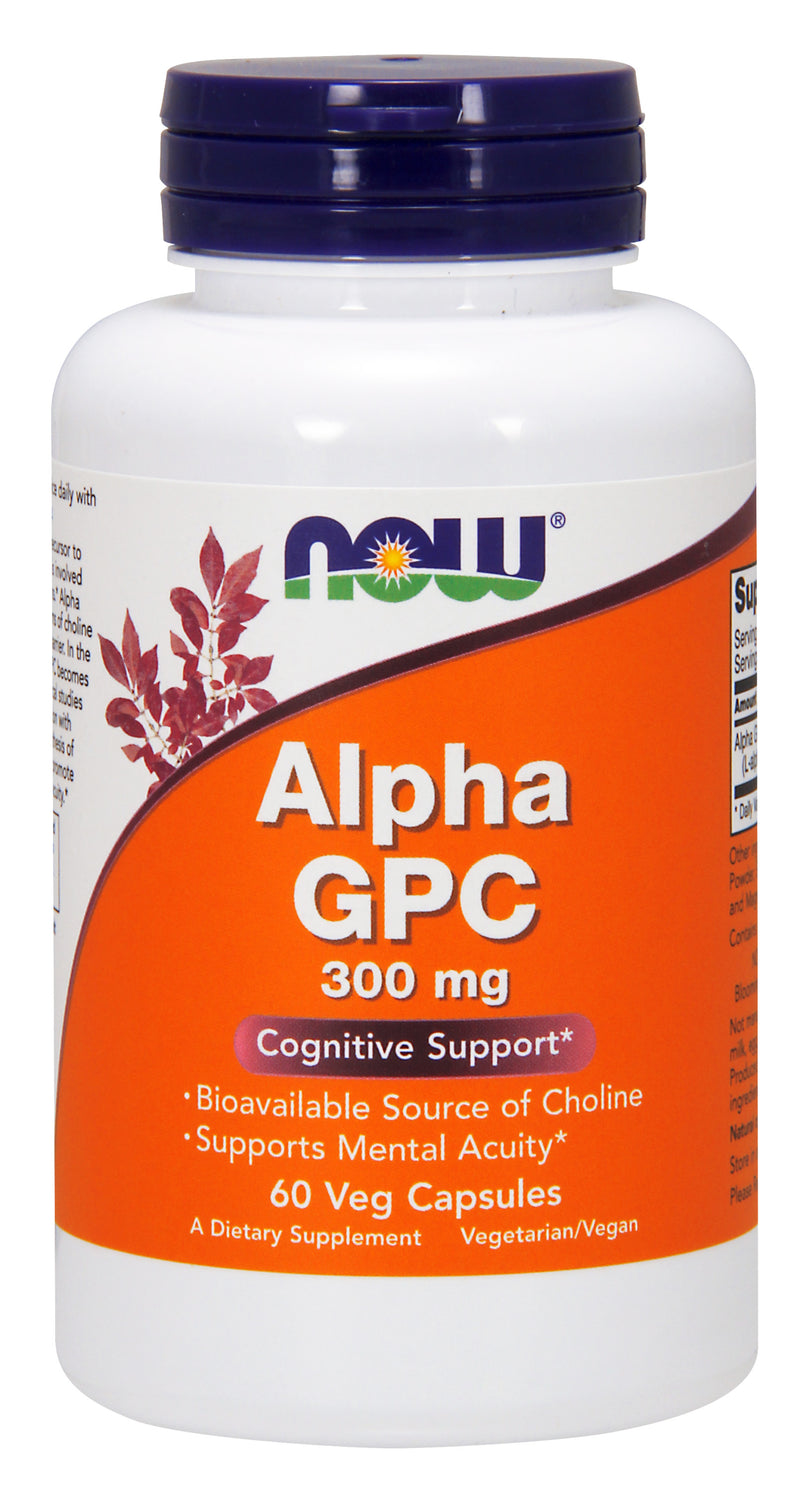 Alpha GPC 300 mg 60 Veg Capsules