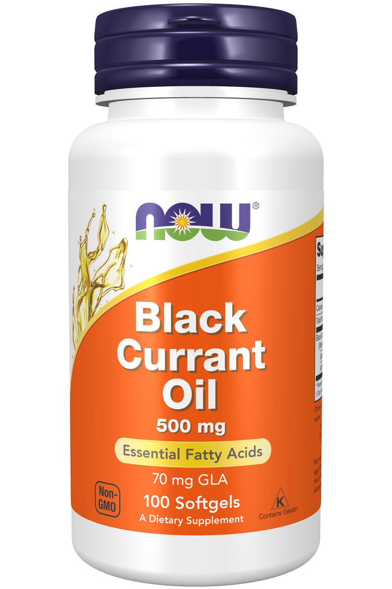 Black Currant Oil 500 mg 100 Softgels
