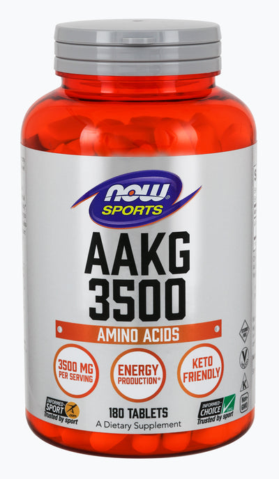 Now Sports, AAKG 3500 180 Tablets
