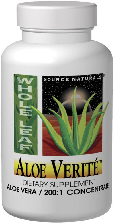 Aloe Verite Whole Leaf 200 mg 60 Tablets
