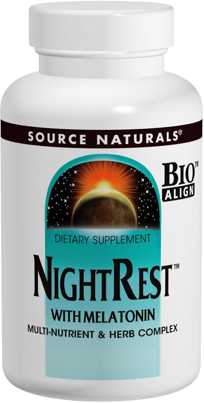 NightRest with Melatonin 50 Tablets