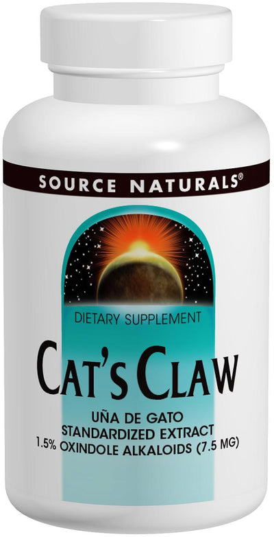 Cat's Claw Standardized Extract 500 mg 60 Tablets