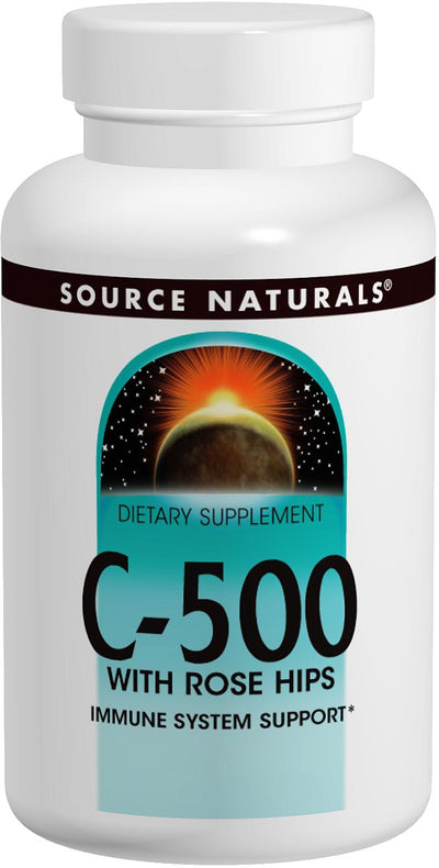 C-500 with Rose Hips 500 Tablets