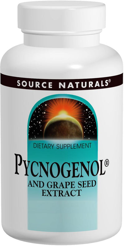 Pycnogenol and Grape Seed Extract 100 mg 60 Tablets