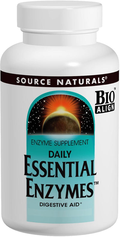Daily Essential Enzymes 500 mg 120 Capsules