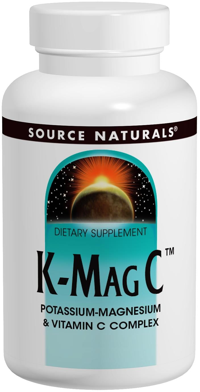 K-Mag C Potassium-Magnesium & Vitamin C Complex 120 Tablets