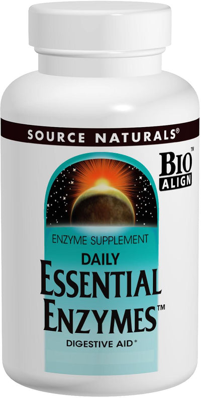 Daily Essential Enzymes 500 mg 240 Vegetarian Capsules