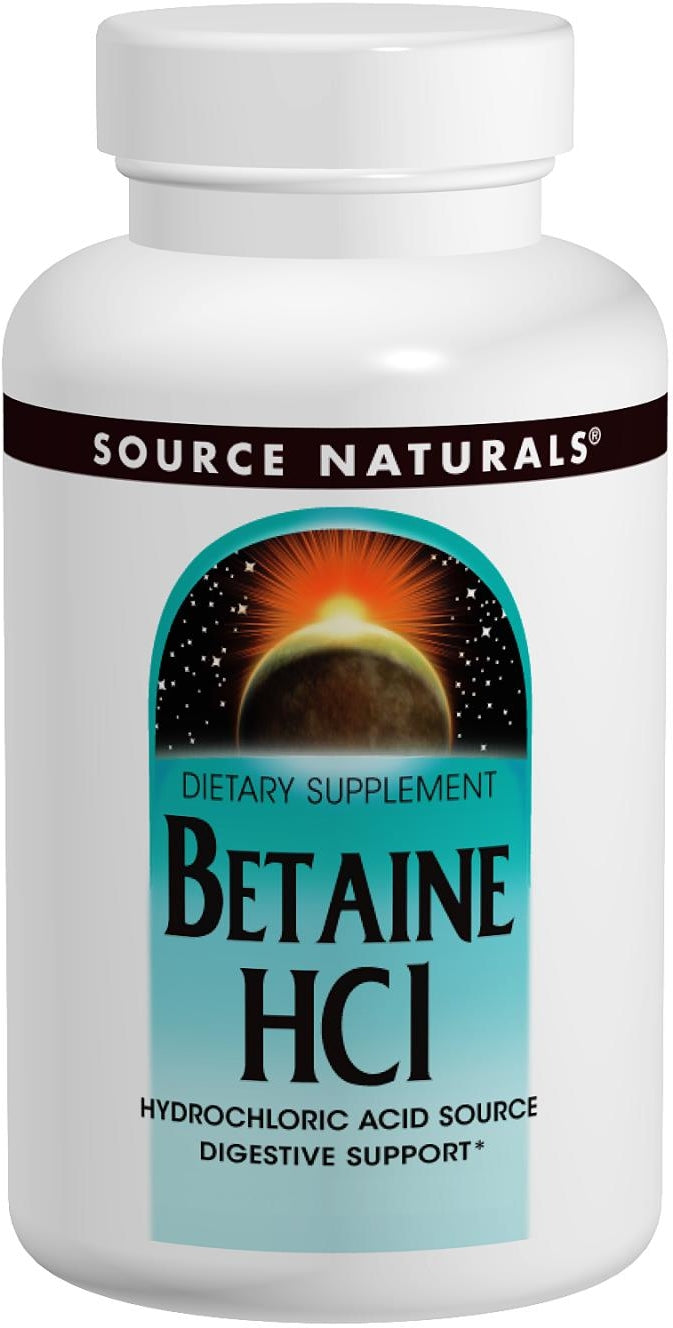Betaine HCl 650 mg 180 Tablets