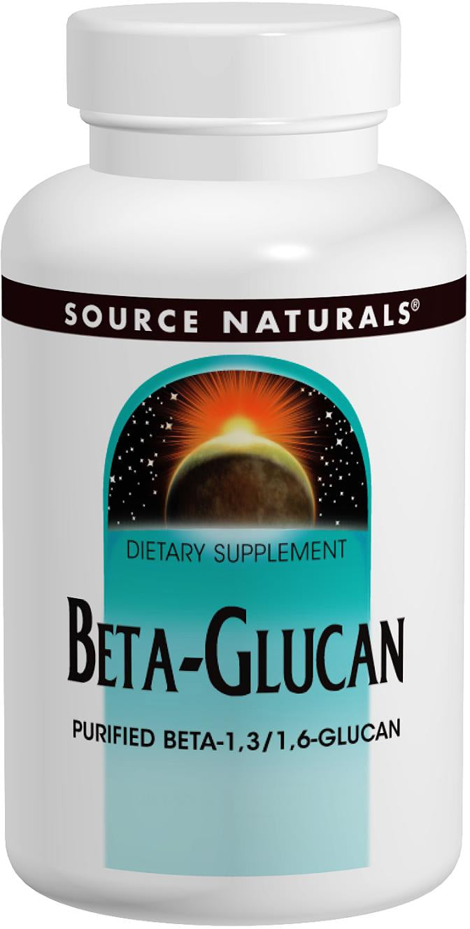 Source Naturals Beta Glucan 100 mg 60 Capsules – Better Health ...