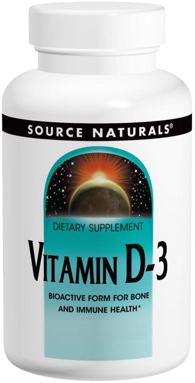 Vitamin D-3 400 IU 200 Tablets