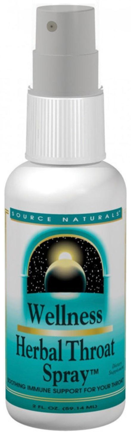 Wellness Herbal Throat Spray 2 fl oz (59.14 ml)