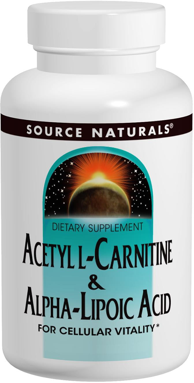 Acetyl L-Carnitine & Alpha-Lipoic Acid 650 mg 240 Tablets